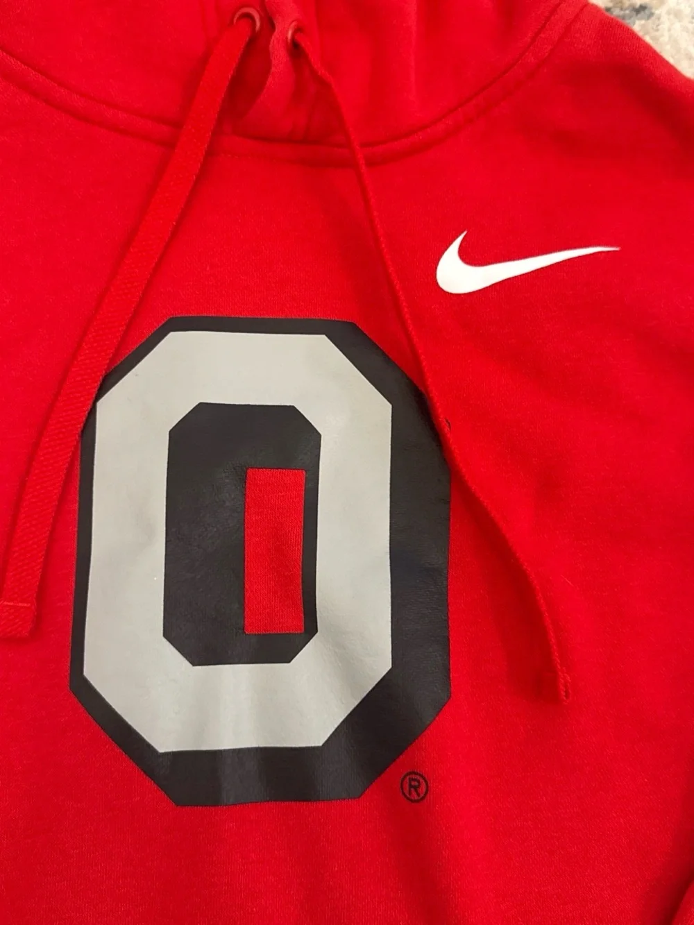 Nike Red Ohio State Crewneck Sweatshirt